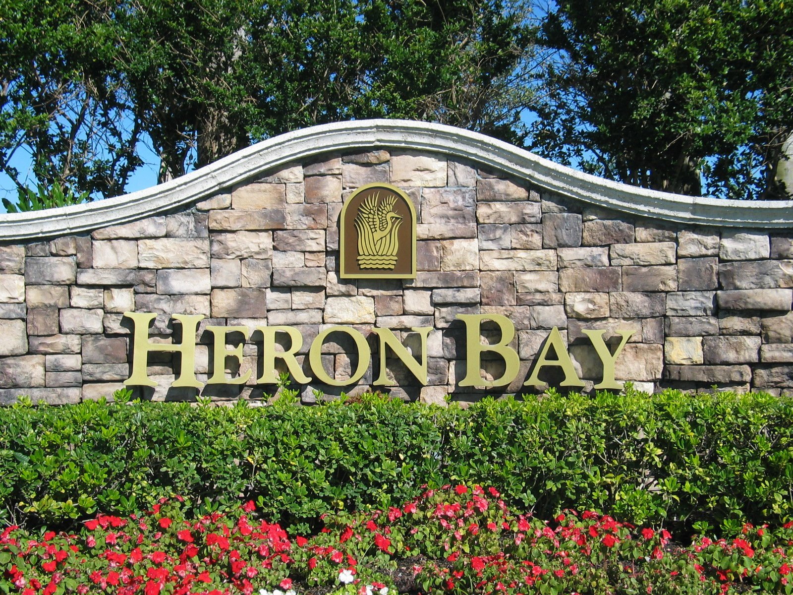Heron Bay Parkland Florida sign